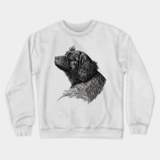 Dog Watercolor Crewneck Sweatshirt